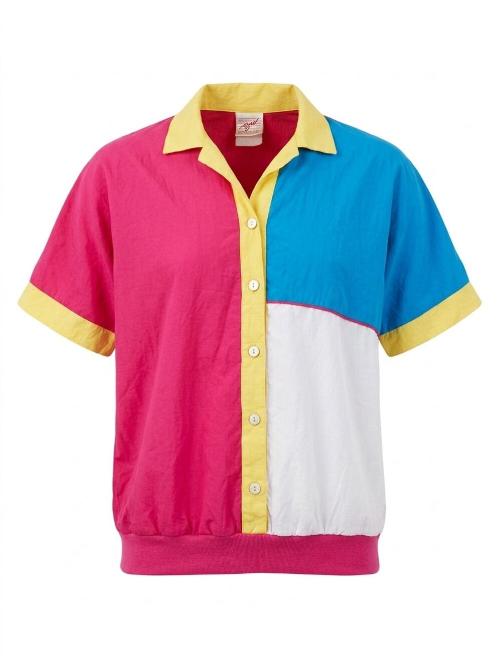 Vintage GW Division of Graff 80s Short Polo Shirt Women See Measurements